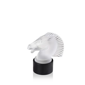 Longchamp lighted horse sculpture lalique