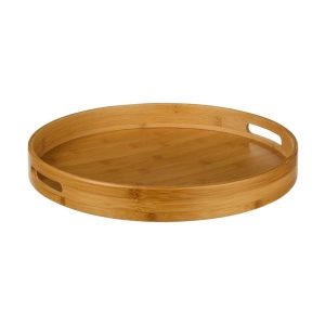 PLATEAU ROND BAMBOU 40CM