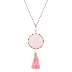 Aréthuse round pendant Lalique